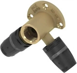 TECE TECElogo-Push Universal-Doppelwandscheibe Dimension 16 x Rp 1/2 x 16,