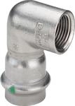 Viega Sanpress Inox-&Uuml;bergangswinkel 90 Grad, d 22mm, Rp 1 Stahl nichtrostend...