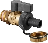 OVENTROP KFE-Kugelhahn Optiflex mit Au&szlig;engewinde PN 16, mit Kunststoff