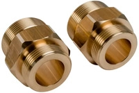 Wolf Doppelnippel G 1 1/4 - G 1 1/2" Satz a 2 St&uuml;ck, 9147599