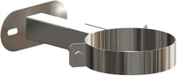 ATEC Wandabstandhalter 50-150mm DN100/150 Edelstahl blank k&uuml;rzbar, 702744