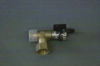 BR&Ouml;TJE Winkel 3/4 Zoll x 3/4 Zoll mit KFE-Hahn BSK, 681278