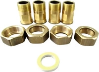 Wolf Anschluss-Set Fittings 1 Schraubanschlu&szlig; (Ms AG), f&uuml;r SL-32.., 2071984