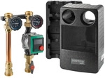 OVENTROP Ungemischte Heizkreisstation Regumat S-180 kurze Bauform DN 25, Grundfos