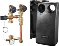 OVENTROP Feststoffkesselstation Regumat RTA-180 DN 25, Wilo PARA 25-180/6-43/SC-6,
