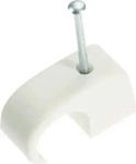 OBO Bettermann 2228904, OBO Bettermann Haft-Clip 14-17mm, L40 Polypropylen lichtgrau