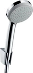 Hansgrohe 27592000, hansgrohe Croma 100 Brausehalterset Vario mit Brauseschlauch 125