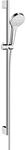 hansgrohe Croma Select S Brauseset 110 Multi mit Brausestange 90 cm Wei&szlig;/Chrom,