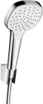 hansgrohe Croma Select E Brausehalterset 110 1jet mit Brauseschlauch 125 cm