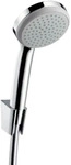 hansgrohe Croma 100 Brausehalterset Mono mit Brauseschlauch 125 cm Chrom, 27574000