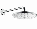hansgrohe Raindance Select S Kopfbrause 300 2jet mit Brausearm Wei&szlig;/Chrom, 27378400