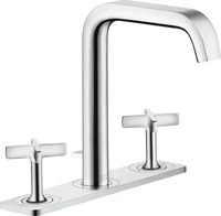 AXOR 36116000, AXOR Citterio E 3-Loch Waschtischarmatur 170 mit Platte und