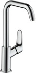 hansgrohe Focus Einhebel-Waschtischmischer 240 mit Schwenkauslauf und