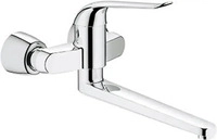 GROHE EH-WT-Batt. Euroeco Special 32775 Wandmontage Ausladung 342mm chrom, 32775000