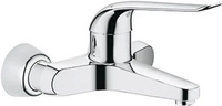 GROHE EH-WT-Batt. Euroeco Special 32778 Wandm. Gussauslauf Ausladung 205mm chrom,