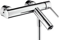 AXOR 10411000, AXOR Starck Einhebel-Wannenmischer Aufputz mit Pingriff Chrom,