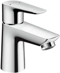 hansgrohe Talis E Einhebel-Waschtischmischer 80 mit Zugstangen-Ablaufgarnitur Chrom,