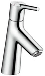 hansgrohe Talis S Einhebel-Waschtischmischer 80 mit Zugstangen-Ablaufgarnitur Chrom,