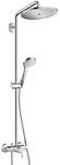 hansgrohe Croma Select S Showerpipe 280 1jet mit Einhebelmischer Chrom, 26791000