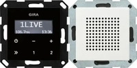 GIRA 2280 03, Gira UP-Radio RDS Lautsprecher System 55 Reinwei&szlig; [228003], 2280 03