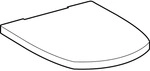 Geberit GE Vitelle WC-Sitz, wei&szlig; Scharniere Edelstahl, 573620000