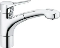 Kludi 399420562, KLUDI MX Sp&uuml;ltisch-EHM DN 15 herausziehbare Brause ND chrom,