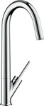 AXOR 10822800, AXOR HG Sp&uuml;ltischmischer Axor Starck edelstahl-optik mit schwenkbarem