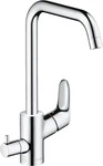 Hansgrohe 31823000, Hansgrohe HG Sp&uuml;ltischmischer 260 Focus M41 Ger&auml;teabsperrventil