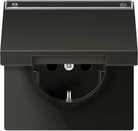 jung AL 1520 NAKL AN, Jung SCHUKO-Steckdose, 16 A 250 V ~, mit Schriftfeld, SAFETY+,