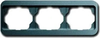 Busch-Jaeger 2CKA001754A4394, Busch-Jaeger Abdeckrahmen 3-fach titan - alpha nea