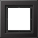 jung ALD 2981 D, Jung Rahmen 1fach, LS-DESIGN, Aluminium lackiert, dark, senkrechte