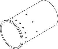 BOSCH Brennerrohr D83/L224/2,5/2,5 SiC everp, 63030725