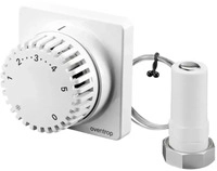 OVENTROP Thermostat Uni FH M 30 x 1,5, 7-28 C, 0 * 1-5, Fernverstellung 2 m, wei&szlig;,