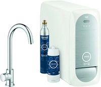 GROHE Starterkit GROHE Blue Home Mono 31498_1 BT/WIFI C-Auslauf supersteel, 31498DC1