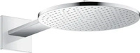 AXOR 35303000, AXOR ShowerSolutions Kopfbrause 300 2jet mit Brausearm Chrom, 35303000