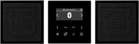 jung DAB LS2 BT SW, Jung Smart Radio DAB+ Bluetooth, Set Stereo, Serie LS, schwarz