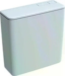 Geberit 128.300.11.5, Geberit AP128 AP-Sp&uuml;lkasten 2-Mengen-Sp&uuml;lung, Wasseranschluss