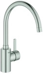 GROHE EH-SPT-Batt. Eurosmart C 32843_2 hoher Auslauf GROHE Zero supersteel, 32843DC2