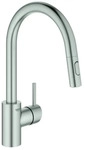 GROHE EH-SPT-Batterie Concetto 31483_2 h. Ausl. azb.Spbr. GROHE Zero supersteel,
