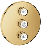 Grohe 29122GL0, GROHE 3-fach UP-Ventil Grohtherm Smart Control 29122 FMS rund cool