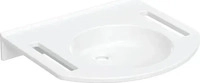 Geberit 501.041.00.1, Geberit Publica Waschtisch rundes Design, mit Ausschnitten,
