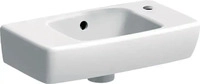 Geberit 501.730.01.1, Geberit Renova Compact Handwaschbecken verk&uuml;rzte Ausladung,