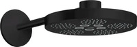 AXOR 48492670, AXOR One Kopfbrause 280 2jet mit Brausearm Mattschwarz, 48492670