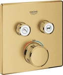 Grohe 29124GN0, GROHE Thermostat Grohtherm SmartControl 29124 eckig FMS 2 ASV cool