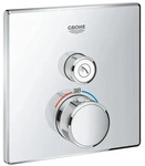 Grohe 29123000, GROHE Thermostat Grohtherm SmartControl 29123 eckig FMS ein