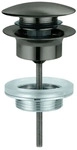 GROHE Ablaufgarnitur 65807 hard graphite geb&uuml;rstet, 65807AL0