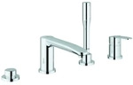 GROHE 4-Loch-Einhand-Wannenkombination Eurostyle C 23048_3 chrom, 23048003