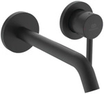 Ideal Standard Wand-WT-Armatur UP Ceraline,Bausatz2, 2 Ros.d: 65mm, Ausld.180mm, Silk