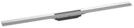 hansgrohe RainDrain Flex Fertigset Duschrinne 1000 k&uuml;rzbar Edelstahl geb&uuml;rstet,