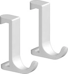 Hansgrohe 27929700, hansgrohe WallStoris Handtuchhaken schmal Mattwei&szlig;, 27929700